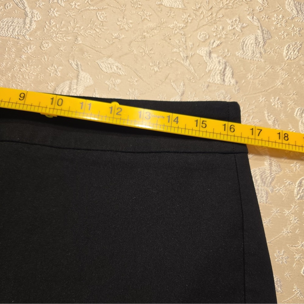 Attyre NY Women's Skort Black Size 10 Stretch Pull On Embellishments - Picture 7 of 8